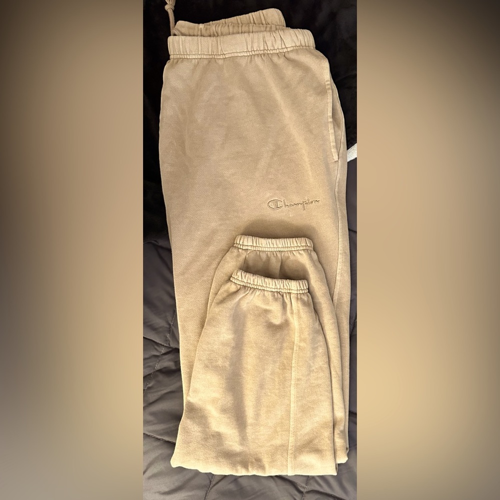 Champion sweatpants.